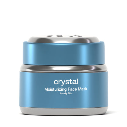 crystal Moisturizing Face Mask - for oily skin, with gold particles