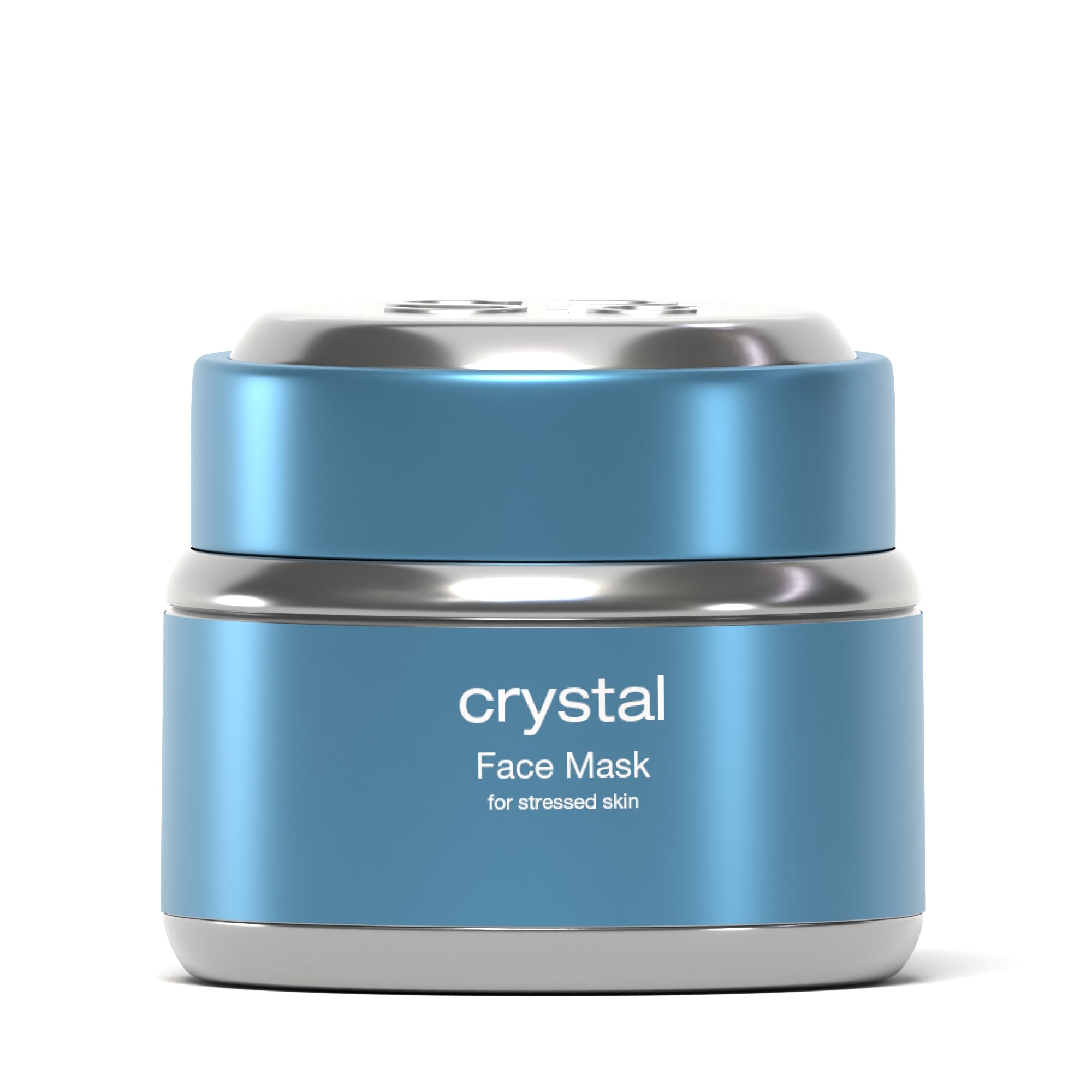 crystal Face Mask - for stressed skin, with diamond particles